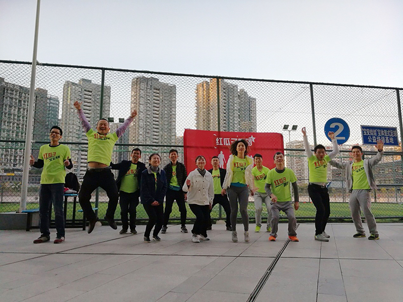 红瓜子传媒晨跑