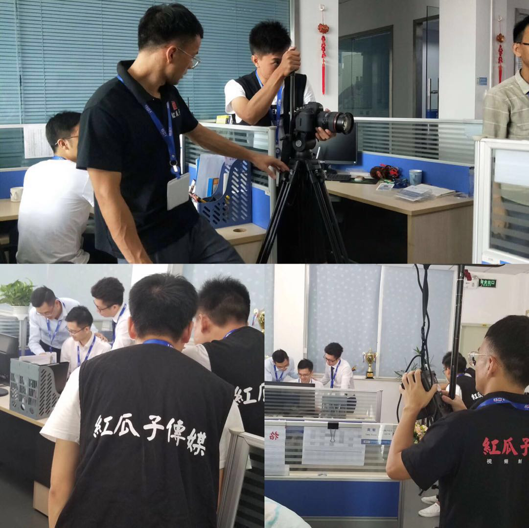 红瓜子传媒摄制2组为柏威货运拍摄宣传片